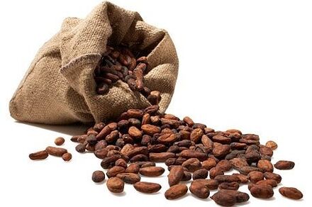 Cacao en el cóctel Choco Lite