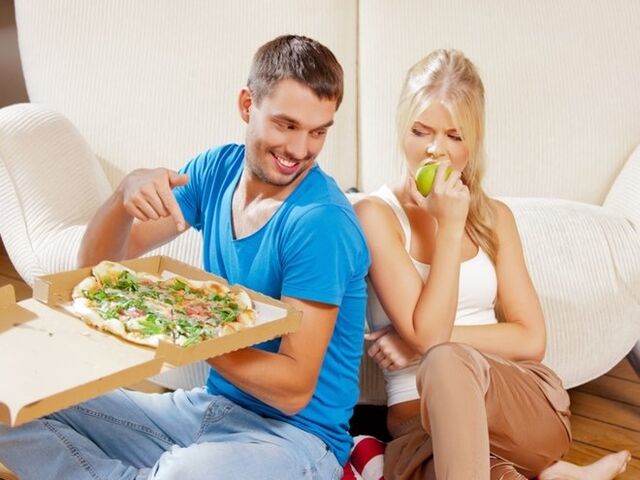 Alimentos nocivos contra la nutrición dietética