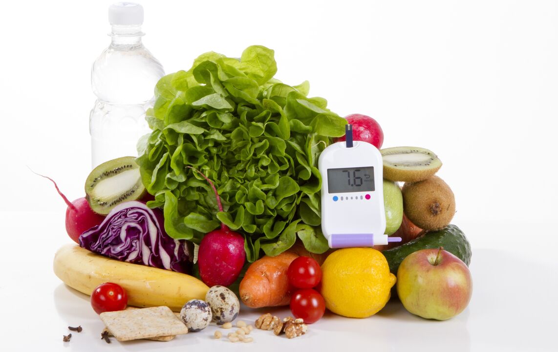 frutas y verduras para la diabetes
